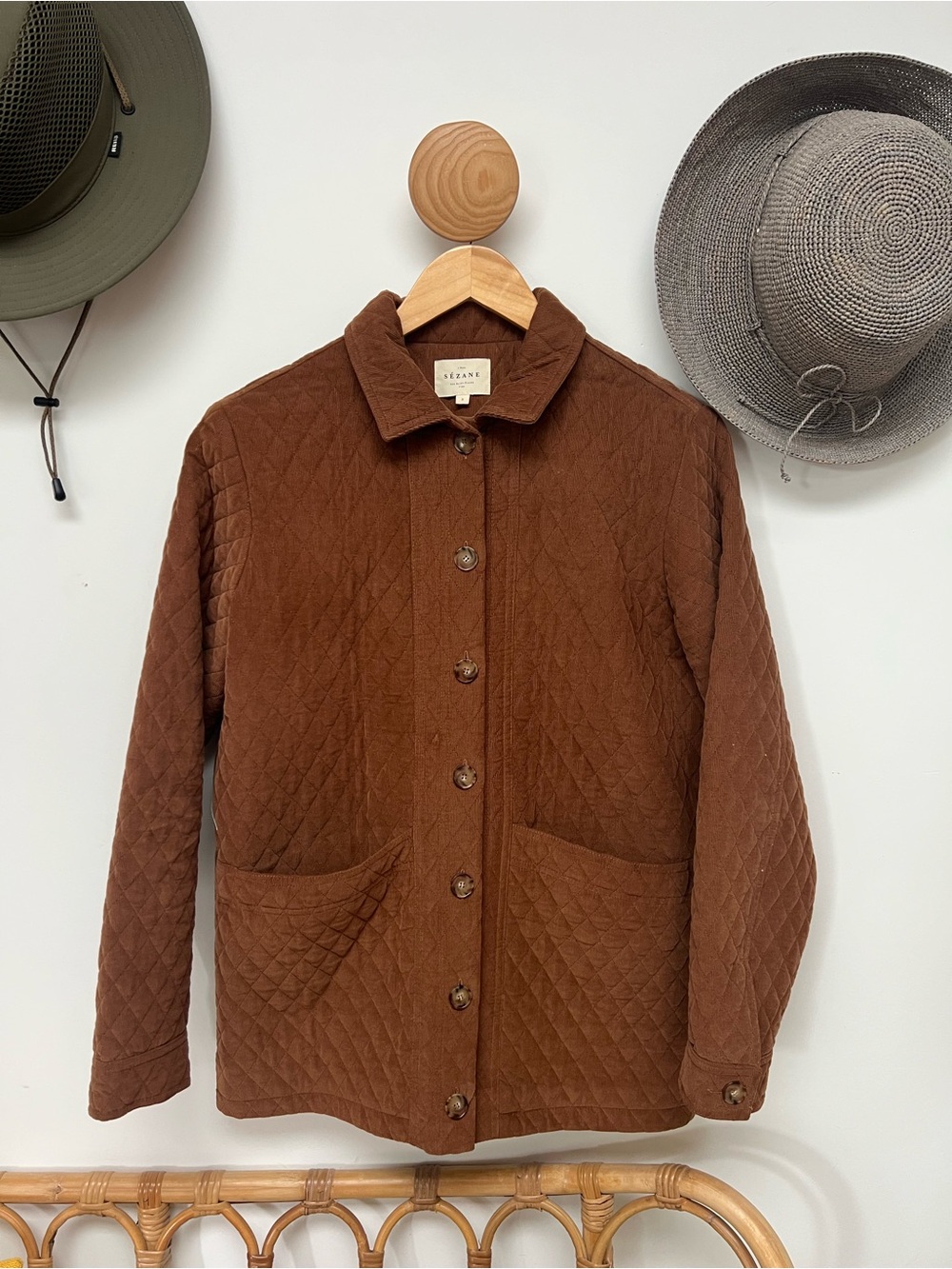 Sezane Will Jacket Camel - Size S
